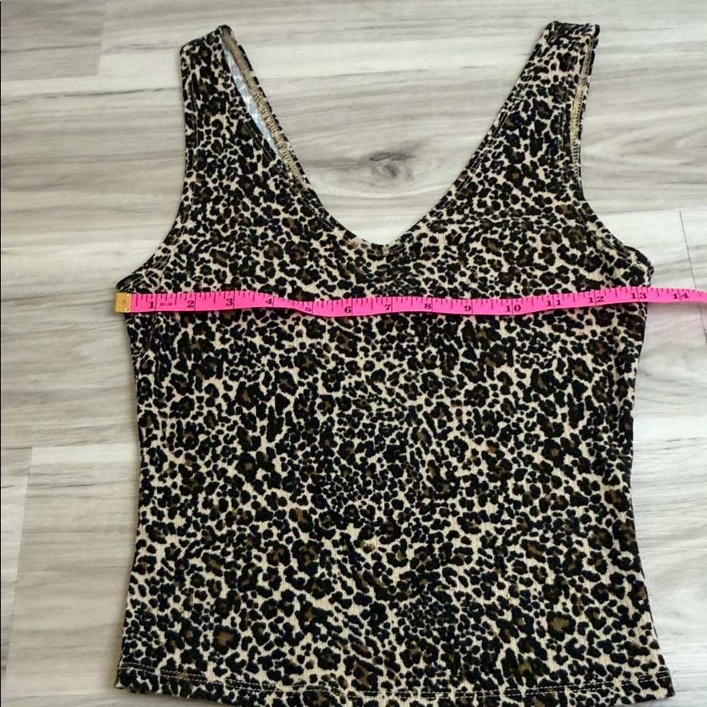 NWOT Urban Outfitters BDG Leopard Print Sleeveless Tank Top size small - Picture 4 of 15